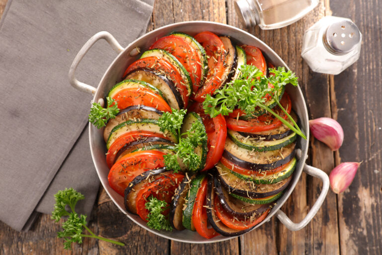 tomato,zucchini and aubergine