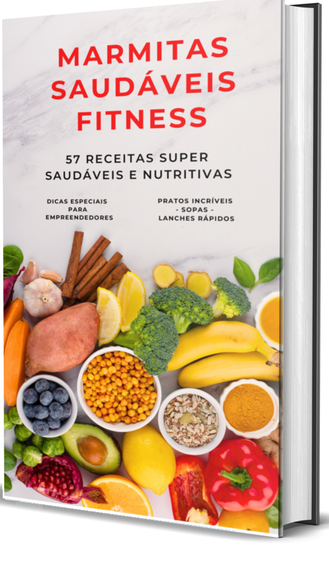 CAPA E BOOK MARMITAS FITNESS